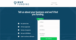 Desktop Screenshot of mvpfunding.com